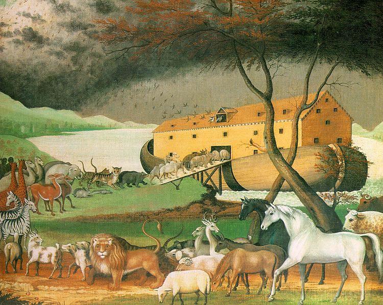 Edward Hicks Noah Ark oil painting picture